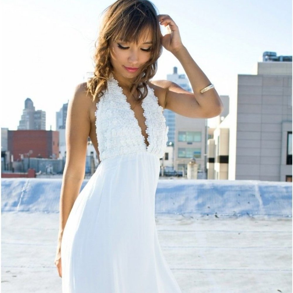 For Love & Lemons Camilla Maxi Dress